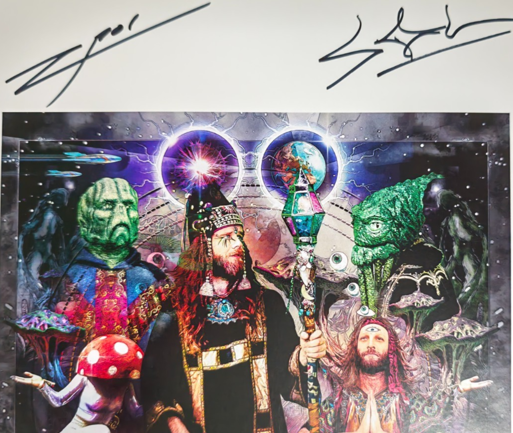 Henge Hand-Signed Photograph Authentic Autographs on size A4 print