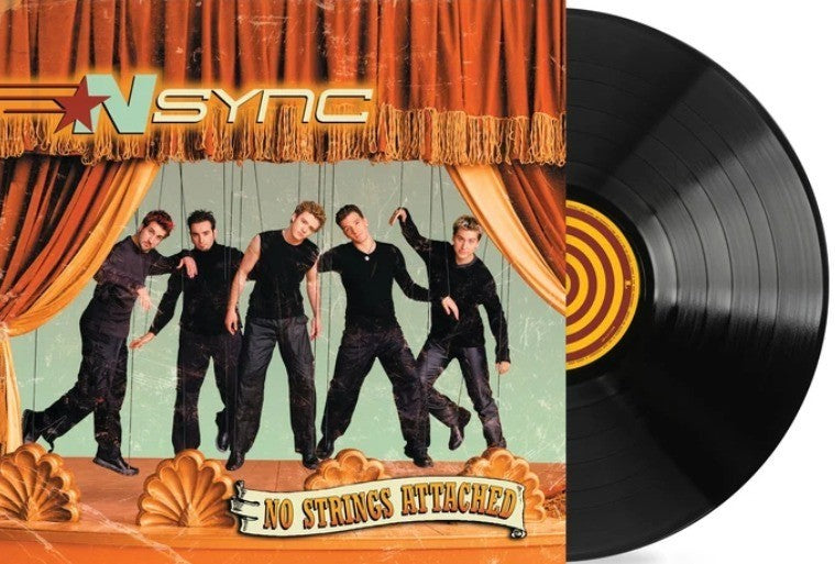 NSYNC No Strings Attached LP Album vinyl record 202 reissue on RCA / Sony black