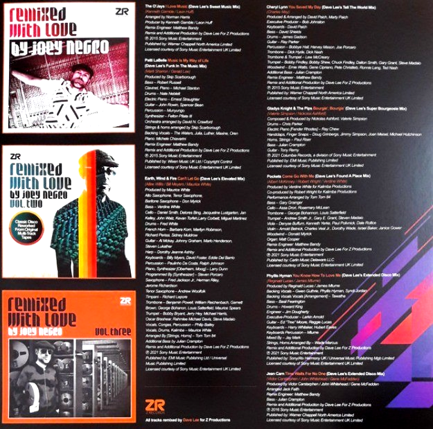 Dave Lee Remixed With Love By Dave Lee Selected Works LP Album vinyl record 2026