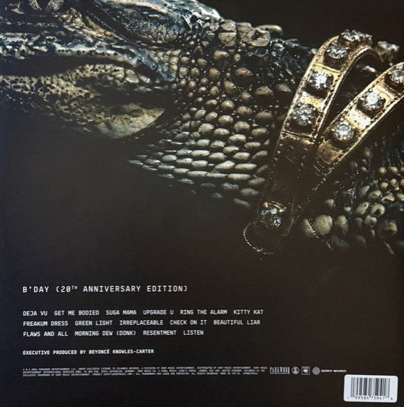 Beyonce B'Day LP Album vinyl record 2026 limited edition 20th Anniversary 180g