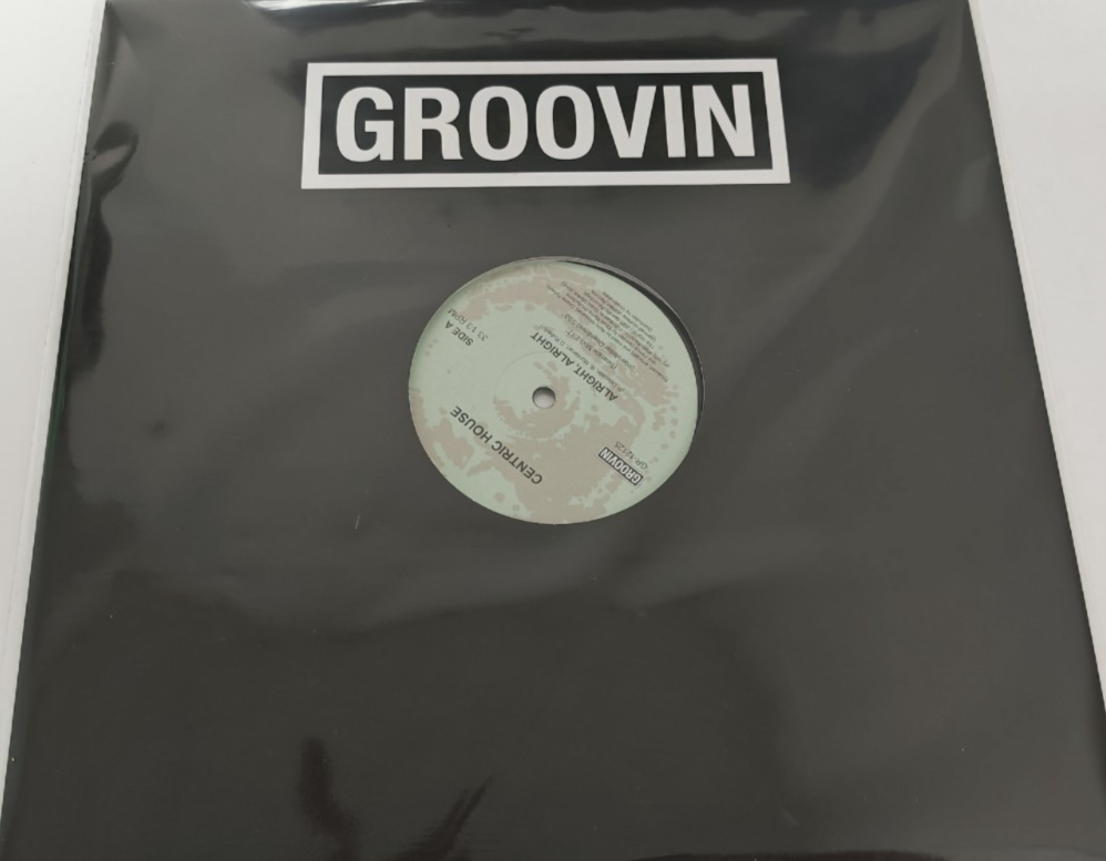 Centric House Alright, Alright 12" vinyl record 2025 Reissue Groovin Recordings