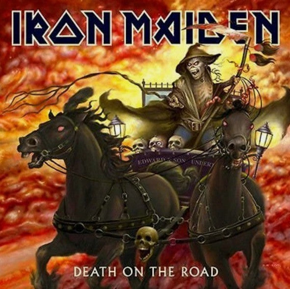 Iron Maiden Death On The Road LP Album vinyl record 2017 remastered reissue