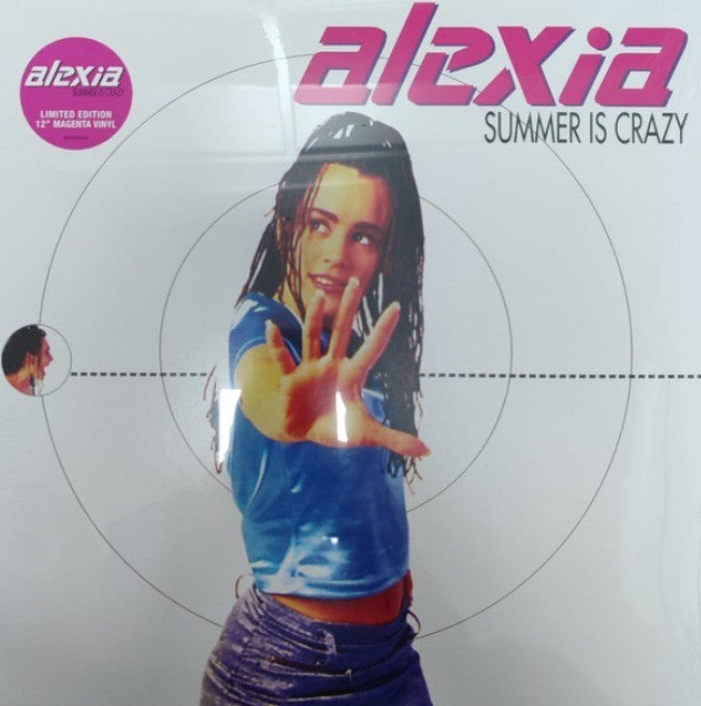 Alexia Summer Is Crazy 12" vinyl record 2025 limited Magenta reissue on Warner