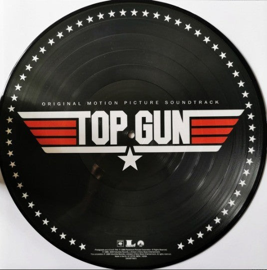 Top Gun OST LP Album Vinyl Record Limited Picture Disc Limited edition 2020