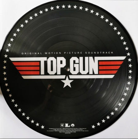 Top Gun OST LP Album Vinyl Record Limited Picture Disc Limited edition 2020