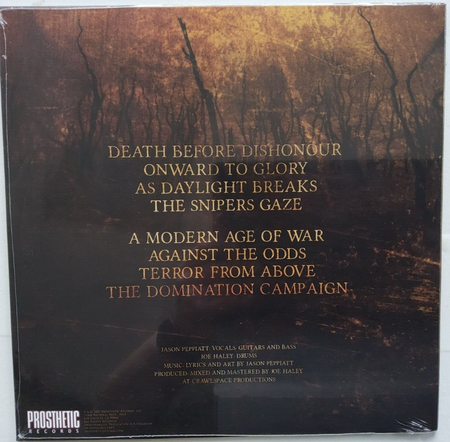 Domination Campaign Onward to Glory 2021 LP Album vinyl record MINT LTD ORANGE