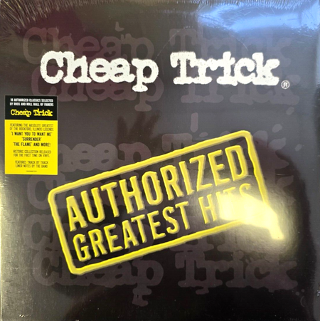 Cheap Trick  Authorized Greatest Hits LP Album vinyl record 2 x compilation 2023