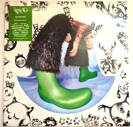 Mura Masa - demon time LP Album vinyl record limited neon green 2022 on Polydor