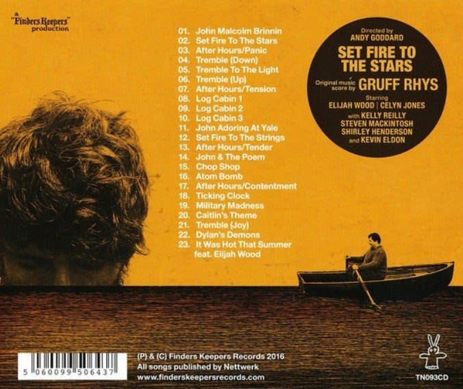 Gruff Rhys Set Fire To The Stars CD Album 2016 on Twisted Nerve