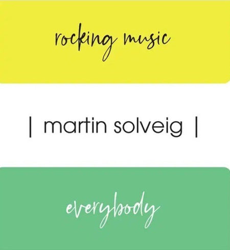 Martin Solveig – Rocking Music / Everybody 12" vinyl record limited yellow 2026