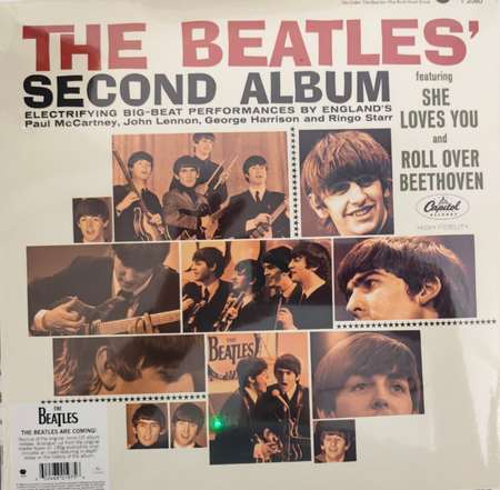 The Beatles' Second Album LP Album vinyl record 2024 remastered Reissue Mono