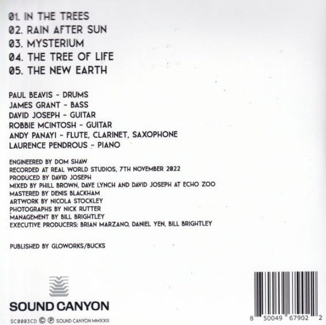 Held by Trees Solace Live from Real World Studios CD mini album in digipak 2023