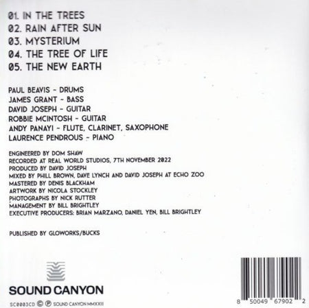 Held by Trees Solace Live from Real World Studios CD mini album in digipak 2023