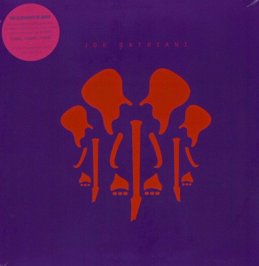 Joe Satriani The Elephants Of Mars LP Album vinyl record Limited Purple 2022
