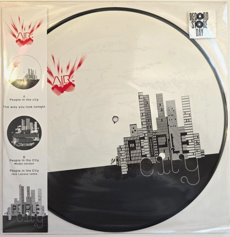 Air Surfing People In The City 12" vinyl record limited picture disc RSD 2021