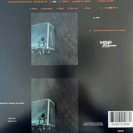 Robohands – Oranj LP Album Vinyl Record on Bastard Jazz 2026 Limited Orange