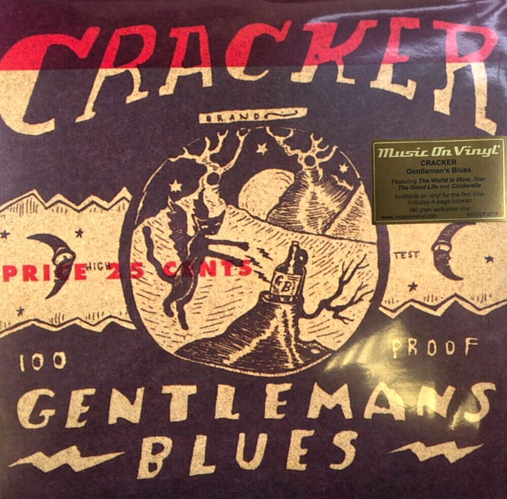 Cracker Gentleman's Blues 2 x LP Album vinyl record remastered 180g 2025