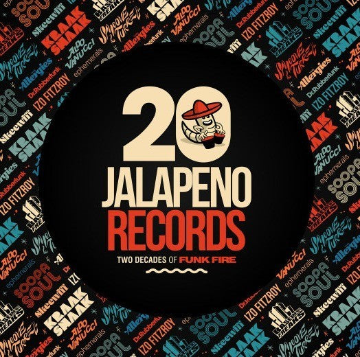 Jalapeno Records Two Decades Of Funk Fire CD Album 2020 compilation in Digipak