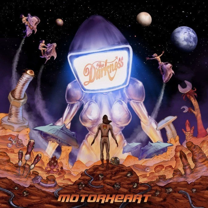 The Darkness Motorheart LP Album vinyl record 2021 on Cooking Vinyl black 180g