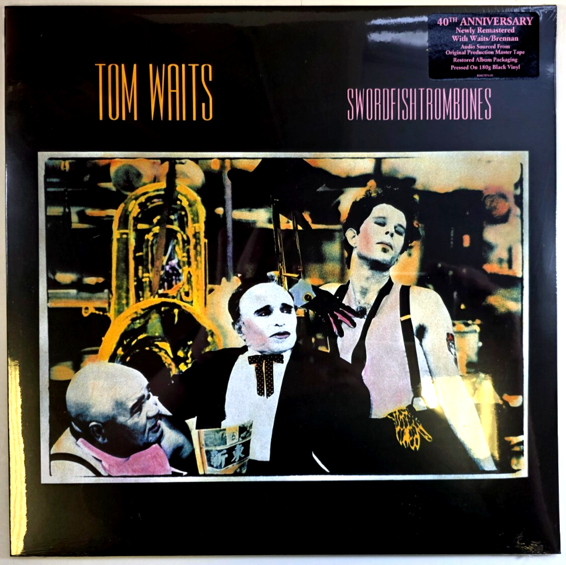 Tom Waits Swordfishtrombones LP Album vinyl record 2023 remastered 180g reissue