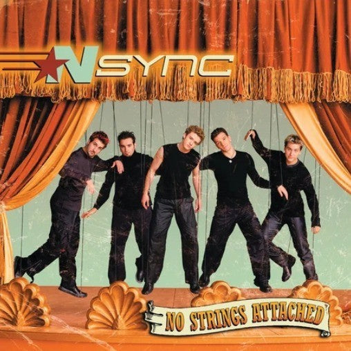 NSYNC No Strings Attached LP Album vinyl record 202 reissue on RCA / Sony black