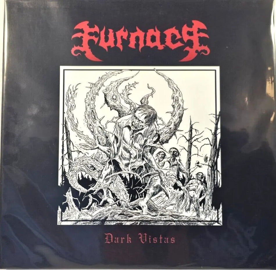 Furnace  Dark Vistas limited red LP Album vinyl record death metal 2020 new
