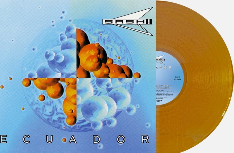 Sash! Feat. Rodriguez Ecuador  12" vinyl limited Orange 2026 reissue
