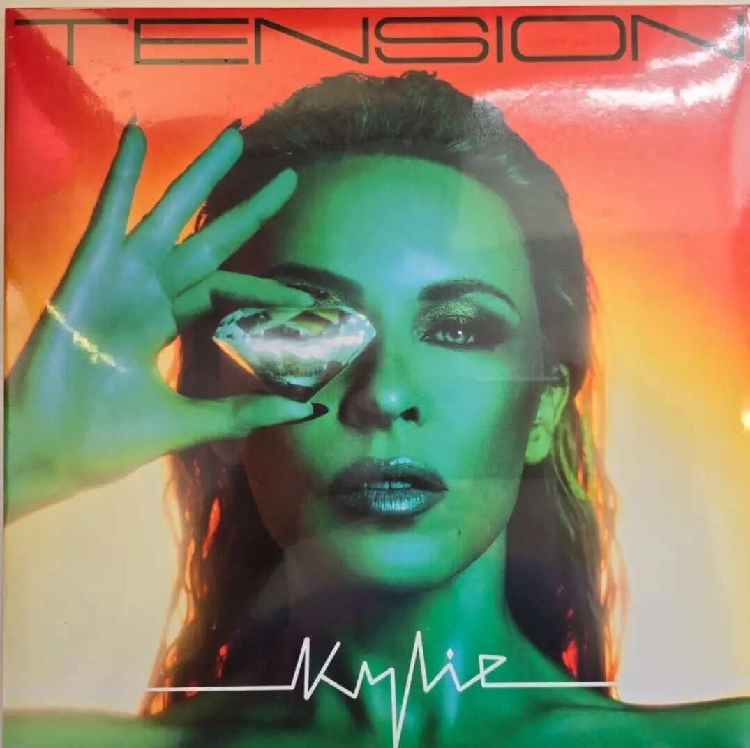 Kylie– Tension LP Album vinyl record 2023 on BMG Dance Pop new