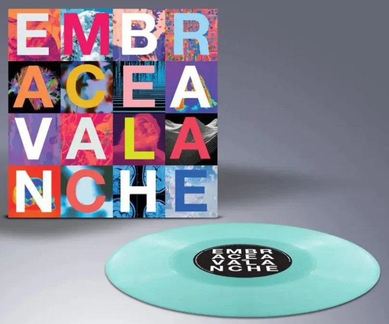 Embrace Avalanche LP Album vinyl record 2026 limited turquoise on Cooking Vinyl