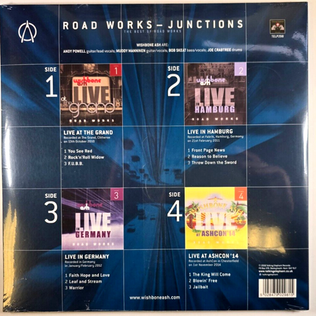 Wishbone Ash Road Works Junctions The Best Of Road Works LP Album vinyl record