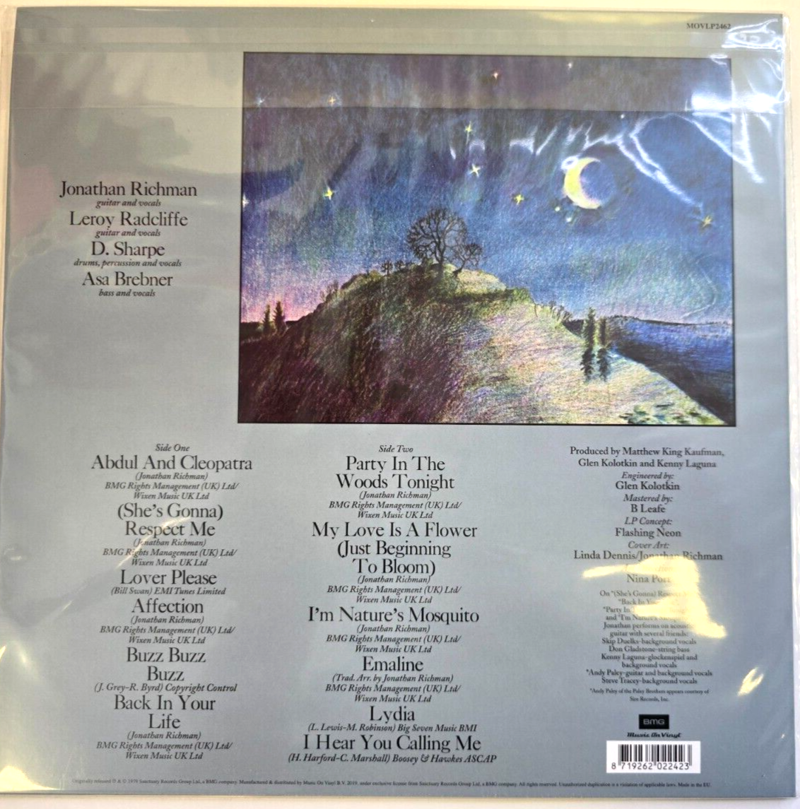 Jonathan Richman & The Modern Lovers – Back In Your Life P Album vinyl record