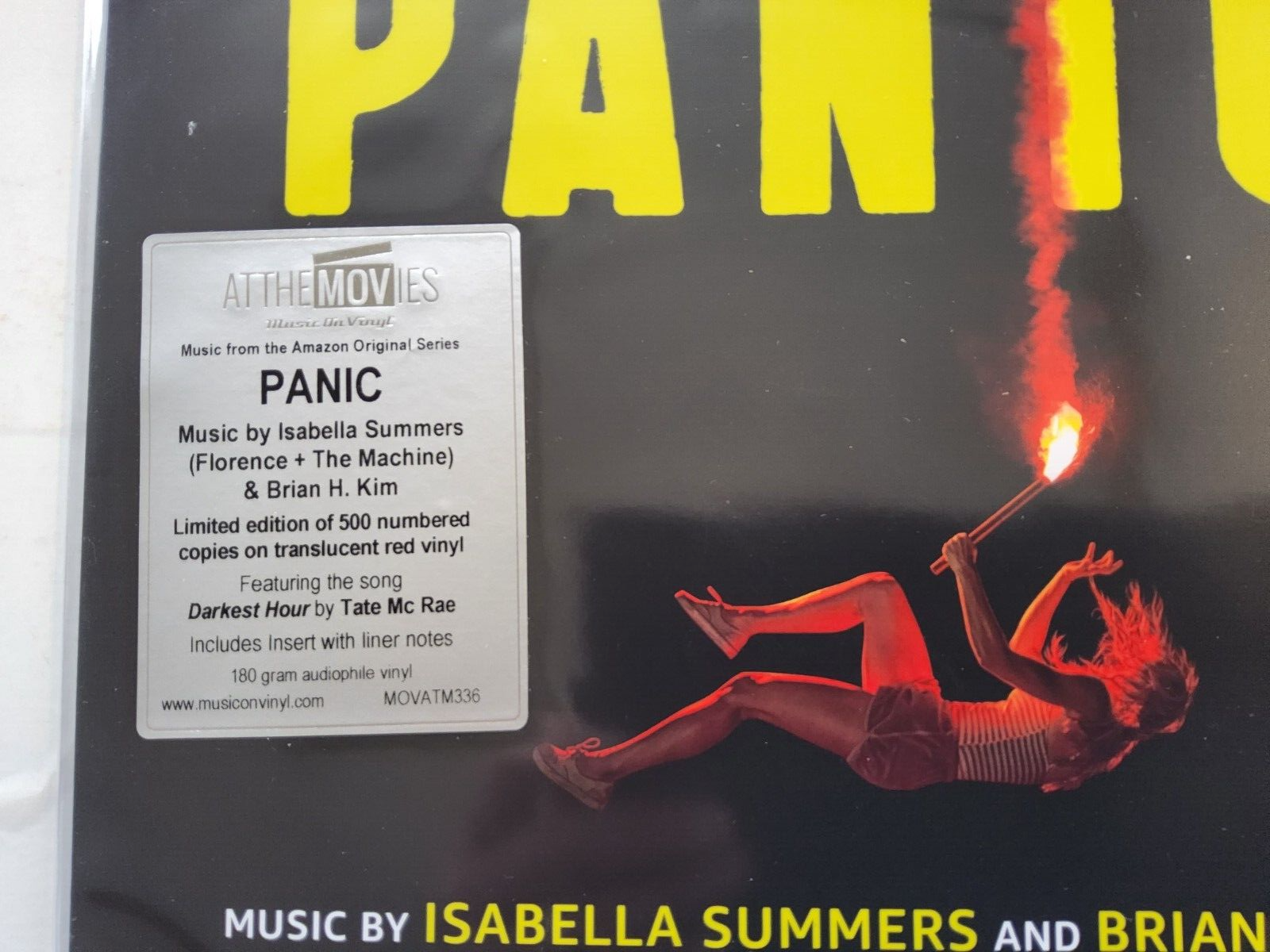 Panic Amazon Original Series Limited numbered Red LP Album vinyl record NEW 2021