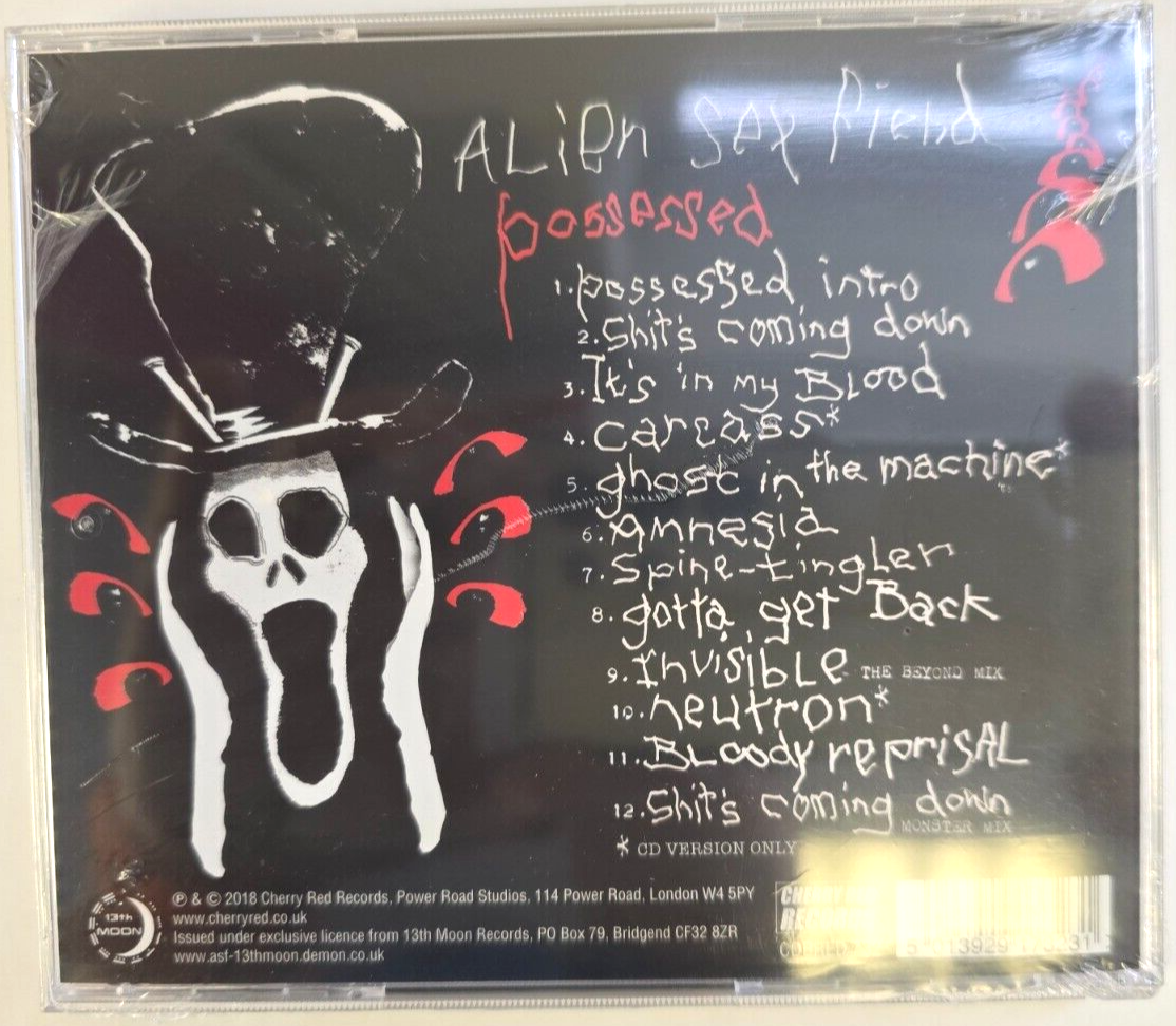 Alien Sex Fiend – Possessed CD Album 2018 rock on Cherry Red in Jewel Case