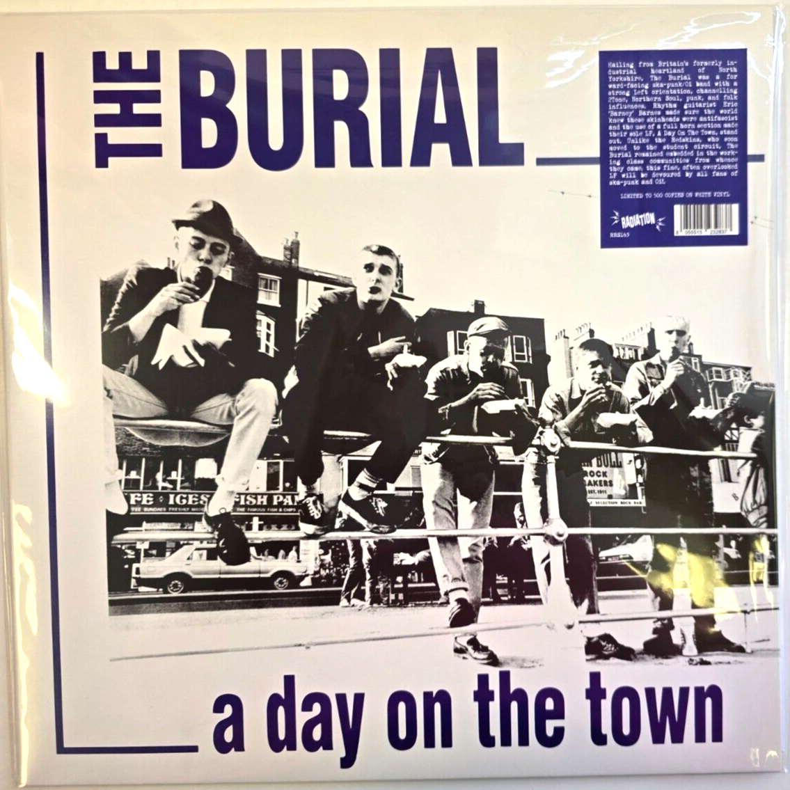 The Burial – A Day On The Town LP album vinyl record new 2022 limited white