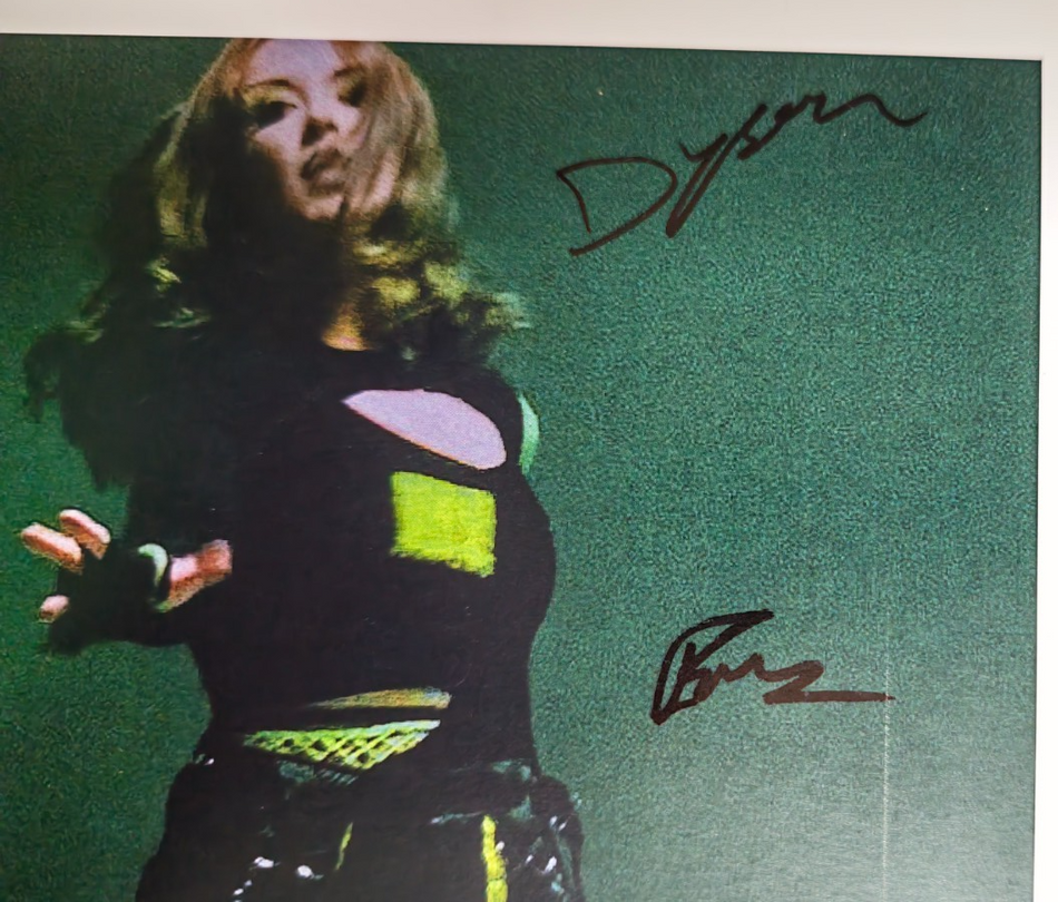 Dacara Hand-Signed Photograph Authentic Autographs on size A4 print