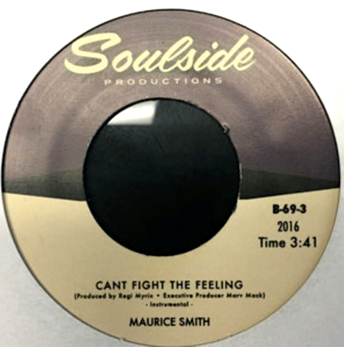 Maurice Smith – Cant Fight The Feeling 7" vinyl record US import 2017 soul funk