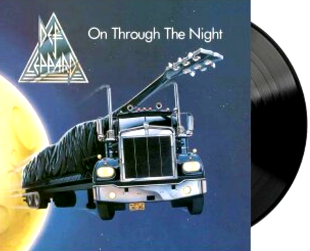 Def Leppard On Through The Night LP  Album vinyl record 2020 remastered reissue
