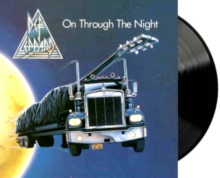 Def Leppard On Through The Night LP  Album vinyl record 2020 remastered reissue