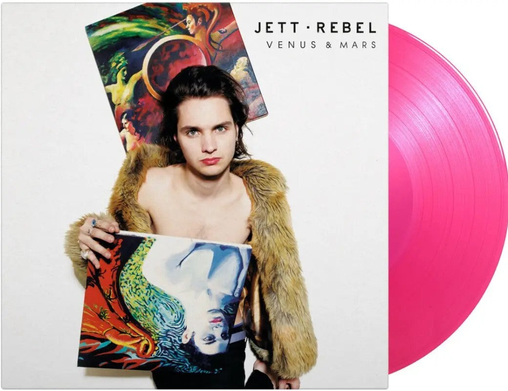 Jett Rebel – Venus & Mars Limited pink numbered LP Album vinyl record 180g new