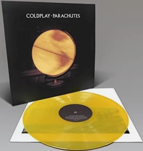 Coldplay Parachutes LP Album Vinyl Record limited Yellow Anniversary Edition