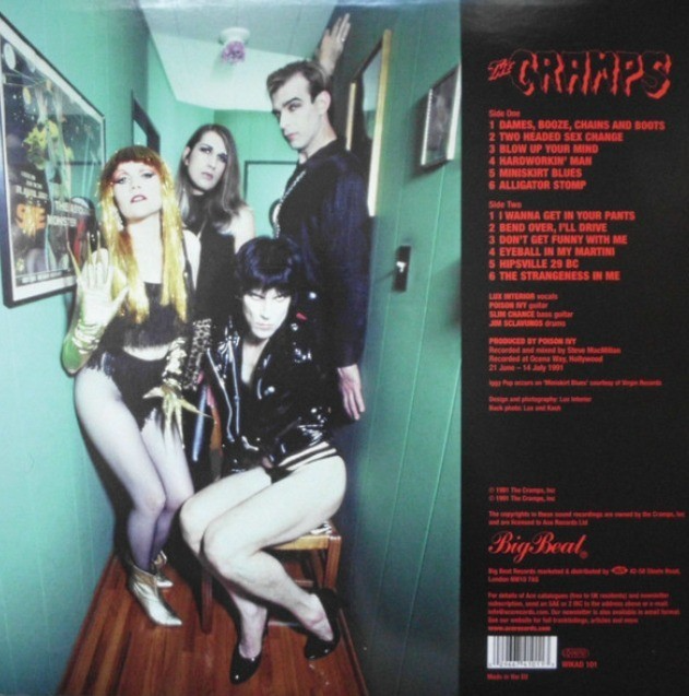 The Cramps Look Mom No Head! LP album vinyl record 2014 reissue Limited Red