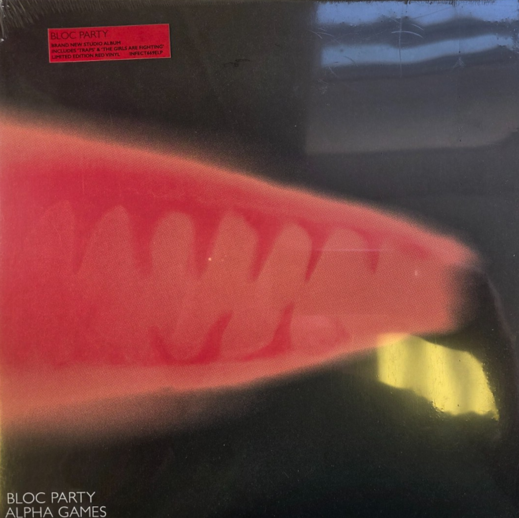 Bloc Party Alpha Games LP Album vinyl record limited Red on Infectious Music