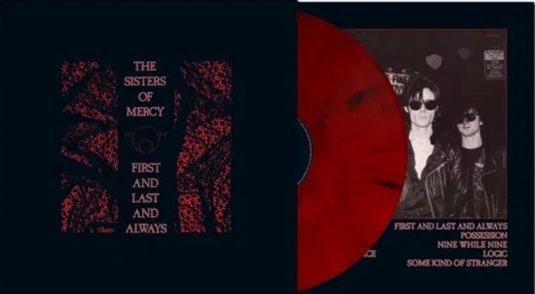 The Sisters Of Mercy First And Last And Always LP Album Vinyl Record Red Limited