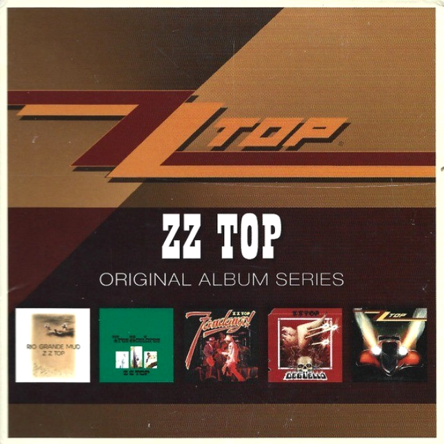 ZZ Top Original Album Series Volume CD Boxset 5 Disc Set on Warner 2016
