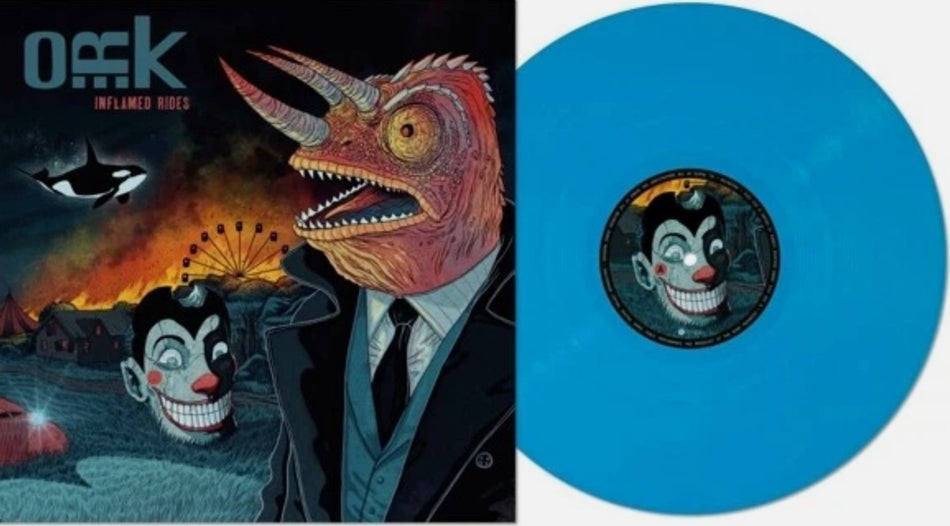 O.R.k. Inflamed Rides LP Album Vinyl Record Limited Blue 2022 on Kscope Prog
