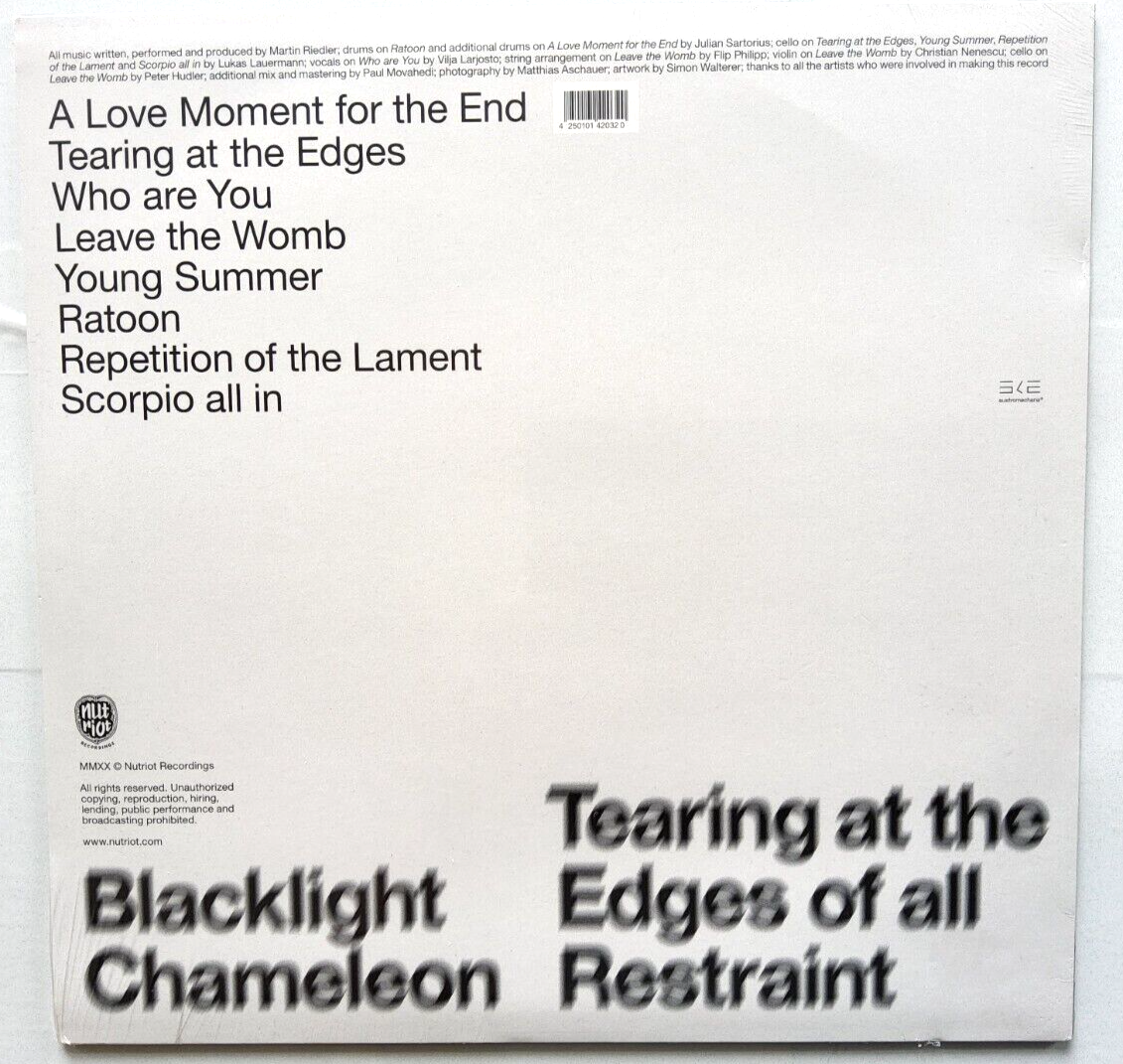 Blacklight Chameleon  Tearing At The Edges Of All Restraint 2021 lp vinyl record