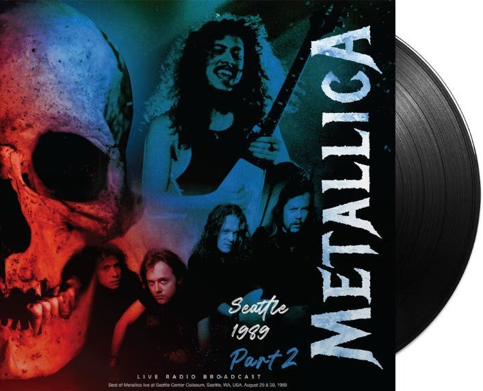 Metallica Seattle 1989 Part LP Album vinyl record 2022 Cult Legends 180G