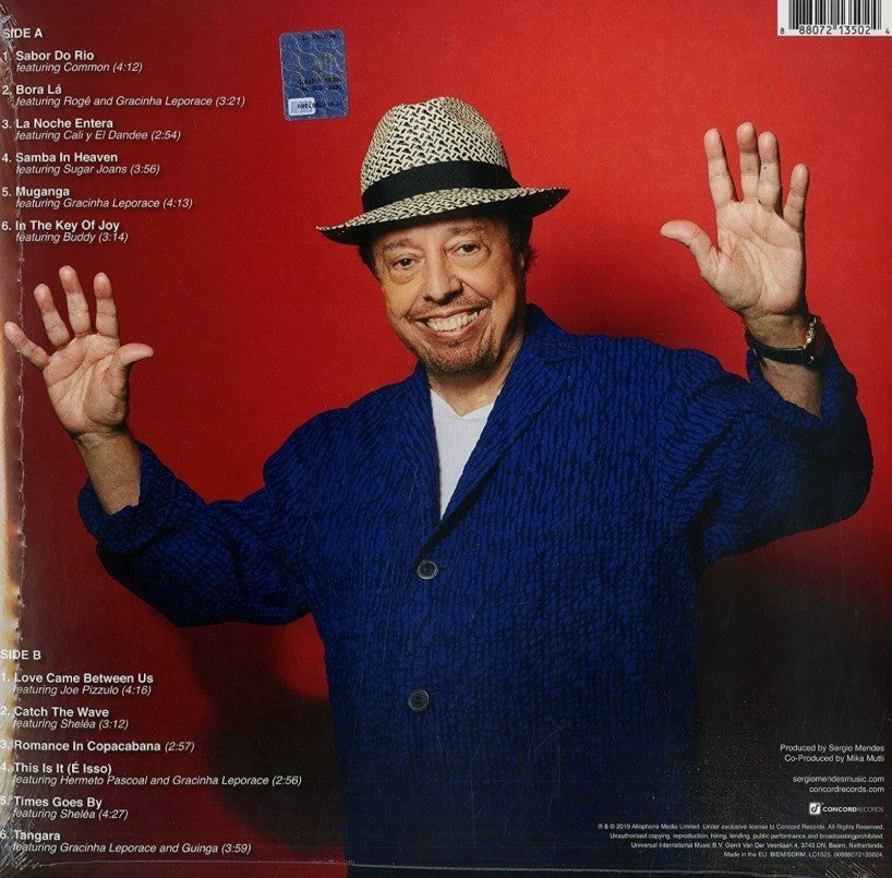 Sérgio Mendes – In The Key Of Joy LP Album vinyl record 2020 on Concord
