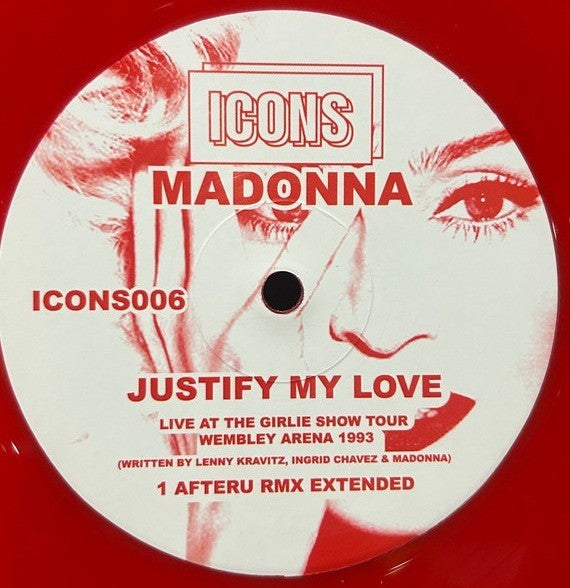 Madonna Justify My Love 12" Vinyl record pink marbled remixes 2025
