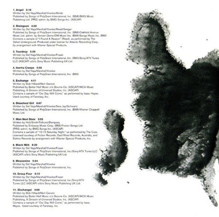 Massive Attack Mezzanine CD Album Classic Electronica Virgin